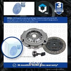 Clutch Kit 3pc (Cover+Plate+CSC) fits FORD TRANSIT CONNECT TDCi 1.8D 02 to 13