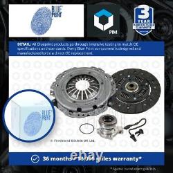 Clutch Kit 3pc (Cover+Plate+CSC) fits VAUXHALL ZAFIRA B 1.8 05 to 14 206mm New