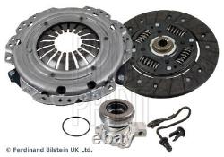 Clutch Kit 3pc (Cover+Plate+CSC) fits VAUXHALL ZAFIRA B 1.8 05 to 14 206mm New