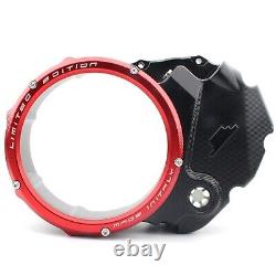 For Ducati Diavel Engine Clutch Pressure Plate Clear Cover Spring Retainer Ring
