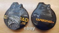 Honda CBR400 NC29 2x Carbon Clutch Cover Alternator Cover Generator Engine Cover