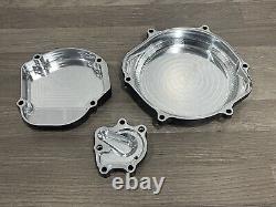 Honda Cr250 Billet Clutch Cover Ignition And Water Pump Cover (2002 2007)