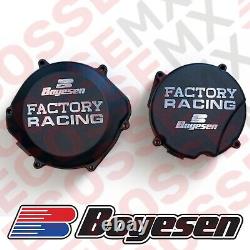 Honda Cr500 Boyesen Clutch & Ignition Covers Black 1987-2001 Sc-03b Cc-02b