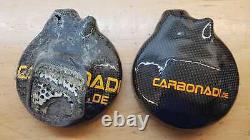 Honda VTR1000 SC36 2x Carbon Clutch Cover Alternator Engine