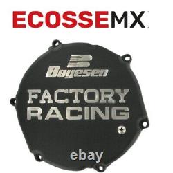 Kawasaki KX250 1993-2002 Boyesen Clutch Cover Black CC-12B