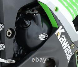 Kawasaki ZX6R C1H 2005 C2H 2006 R&G RHS Clutch Engine Case Cover ECC0058BK Black