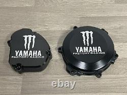 Yamaha Yz125 Yz 125 Clutch And Ignition Cover 2005 2023 Yz Billet Clutch Cover