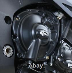 Caches de carter moteur R&G noirs (embrayage côté droit) Yamaha MT-10 SP 2017 2024