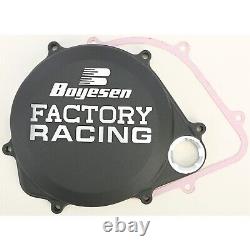 Couvercle d'embrayage Boyesen Factory Racing Noir CC-06CB Honda CRF 450R 2020 2021 2022