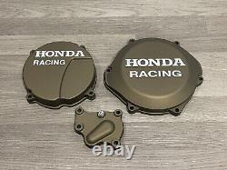 Couvercle d'embrayage en billette Honda Racing Cr250 Couvercle d'allumage-stator (1988-2001)