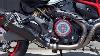 Ducati Monster 821 Conversion D'embrayage Hydraulique Et Couvercle D'embrayage Transparent Ducabike