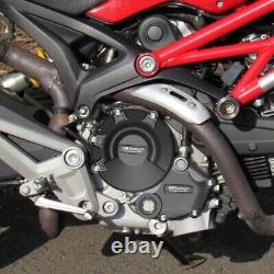 Ensemble de couvercles de protection d'embrayage pour moteur de course GB Ducati Monster 696 796 1100 659 795