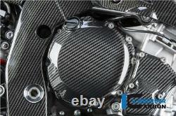 Ilmberger Couverture de boîtier de moteur d'embrayage droit en fibre de carbone GLOSS pour BMW S1000RR 2009