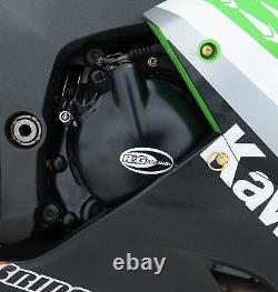 Kawasaki ZX6R C1H 2005 C2H 2006 Couvercle de carter d'embrayage R&G RHS ECC0058BK noir