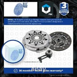 Kit d'embrayage 3 pièces (couvercle + disque + CSC) 221mm ADF1230116 Blue Print 1212061 1212061S3