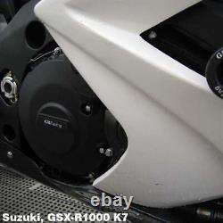 Protection de crash de couvercle d'embrayage de boîte de vitesses de moteur GBRacing pour Suzuki GSXR 1000 05 08