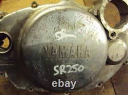 Yamaha Sr500 Sr 500 2j200 Moteur de moto Boîtier de kickstart Couvercle d'embrayage Panel